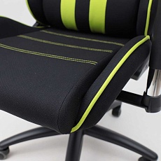Игровое кресло AksHome Infiniti зеленый + черный, ткань 83804 4