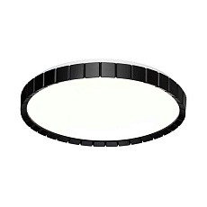 Настенно-потолочный светодиодный светильник Sonex Pale Atabi Black 7649/DL 1