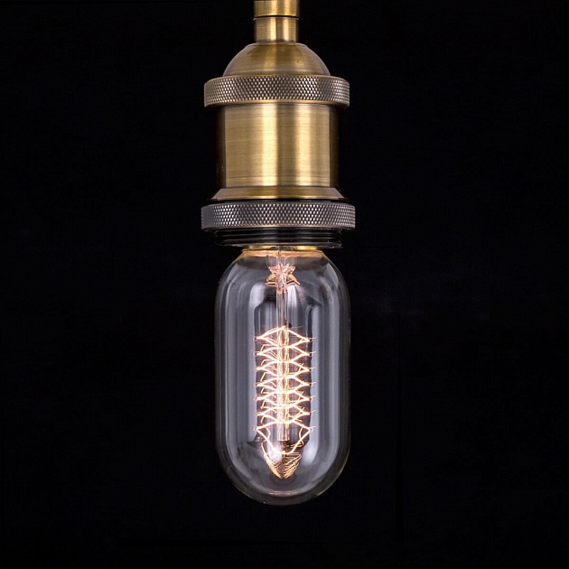 Лампа накаливания E27 60W 2600K прозрачная T4524C60 фото 3