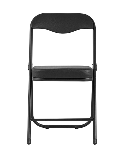 Складной стул Stool Group ДЖОН каркас черный обивка кожзам черный RS04K-BL/BLPVC фото 6