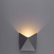 Настенный светодиодный светильник Arte Lamp Busta A1609AP-1GY 1