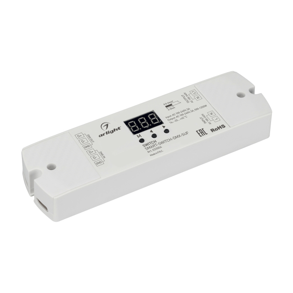 

Выключатель Arlight Smart-Switch-DMX-Suf 033004, Белый, 033004 Smart