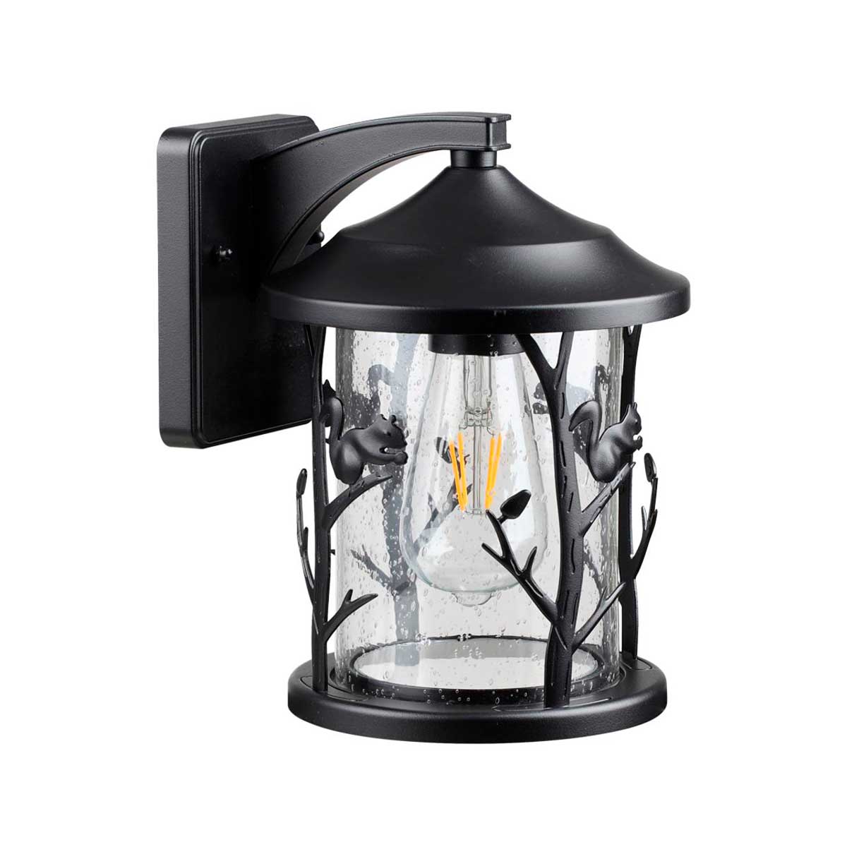 

Уличный настенный светильник Odeon Light Nature Cuita 4963/1W, Черный, 4963/1W Cuita