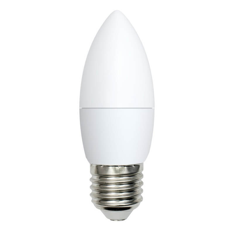 

Лампа светодиодная E27 9W 6500K матовая LED-C37-9W/DW/E27/FR/NR UL-00003805, Белый, LED-C37-9W/DW/E27/FR/NR LED-C37