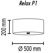 Потолочный светильник TopDecor Relax P1 10 04g 1