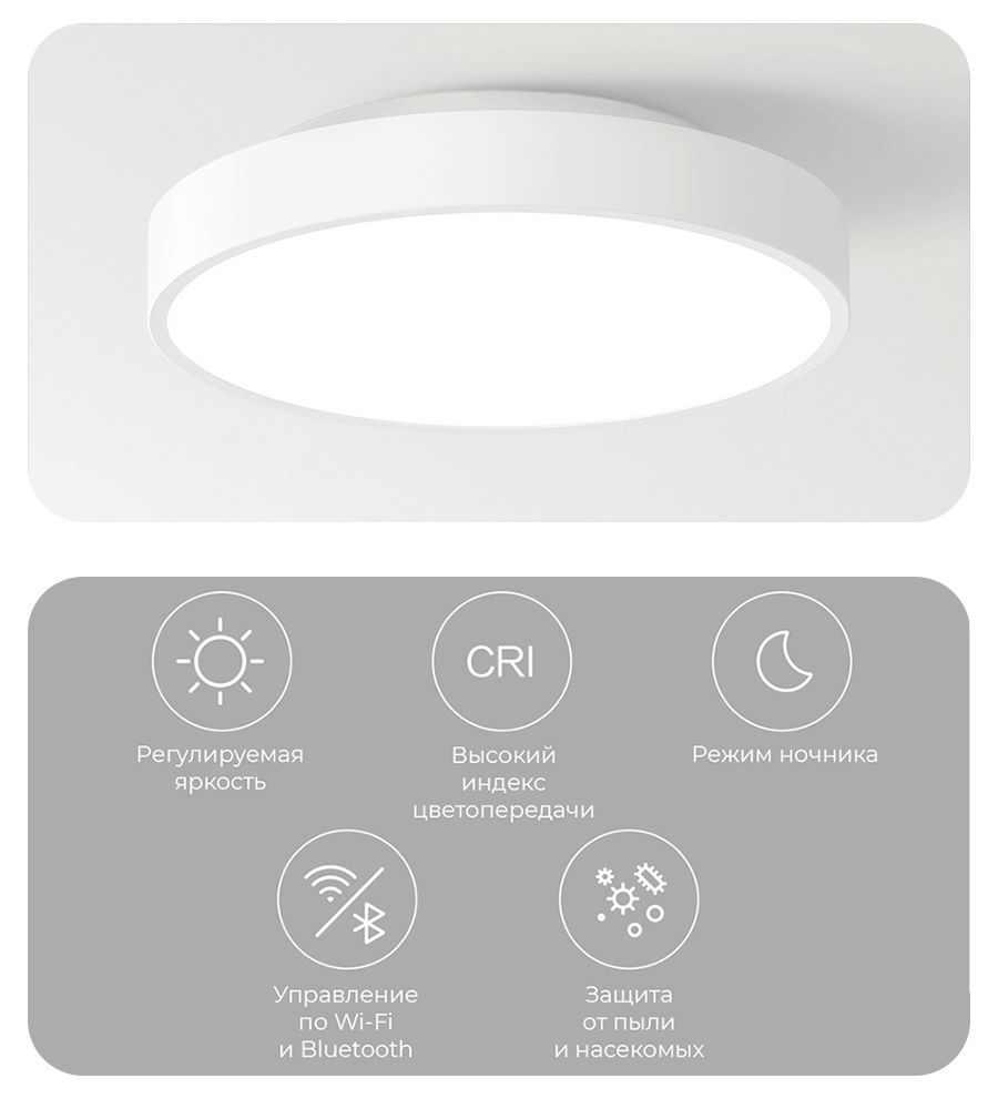 Yeelight smart led ceiling lamp ylxd76yl