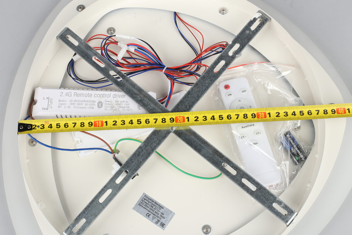 Люстра светодиодная с пультом управления потолочная схема подключения