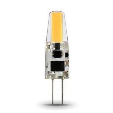 Лампа светодиодная Gauss G4 2W 4100K прозрачная 107707202 4