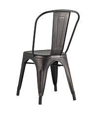 Барный стул Tolix черный/патина золото YD-H440B MS-01-1 3