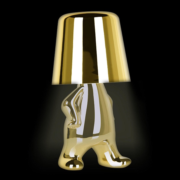 Настольная лампа Loft IT Brothers 10233/C Gold фото 9