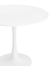 Кухонный стол Stool Group Tulip D90 белый УТ000004232 3