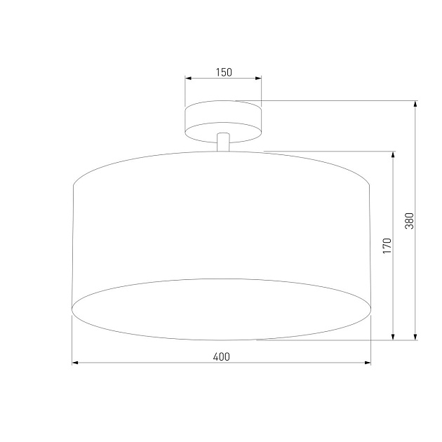 Потолочный светильник TK Lighting 4246 Rondo Black фото 2