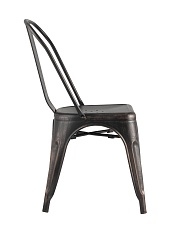 Барный стул Tolix черный/патина золото YD-H440B MS-01-1 1