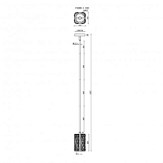 Подвесной светильник iLamp Panorama P4688-1 SGD 1