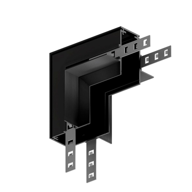 Коннектор L-образный внутренний для встраиваемого магнитного шинопровода Arte Lamp Linea-Accessories A489906 фото 