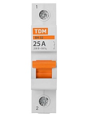 Выключатель нагрузки (мини-рубильник) ВН-32 1P 25A Home Use TDM SQ0211-0103 4