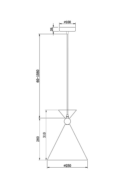 Подвесной светильник Freya Moth FR5392PL-01GR Фото № 2