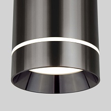Потолочный светодиодный светильник Elektrostandard Topper DLR021 черный жемчуг a053054 1