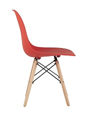 Комплект стульев Stool Group Style DSW красный x4 УТ000003481 2