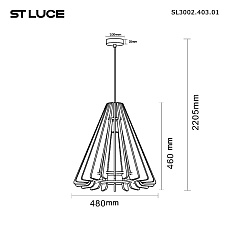 Подвесной светильник ST Luce Sentito SL3002.403.01 1