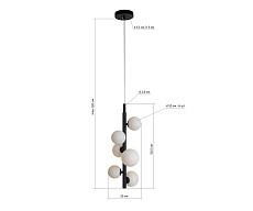 Подвесная люстра Kink Light Сида 07508-6A,19 2