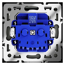 Розетка встраиваемая Voltum S70 с заземлением, защитными шторками и крышкой 16А, (графит) VLS040307