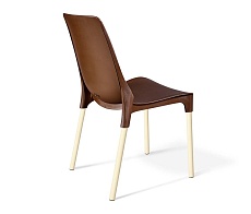 Офисный стул Sheffilton SHT-S75 коричневый/ваниль 6310470502 5