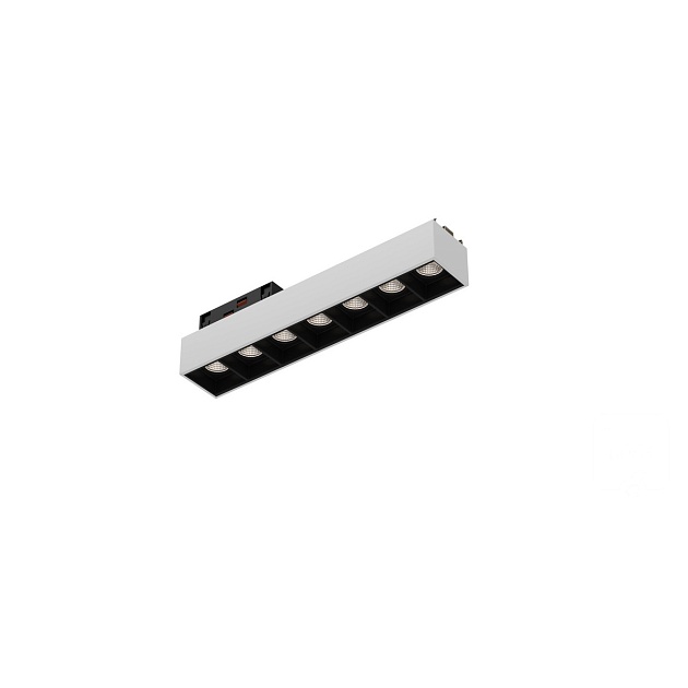 Трековый светодиодный светильник 6063 TrackLine Laser (ral9003/3K/LT70/3.5W/60deg – 186,1mm/7) 0624704 фото 