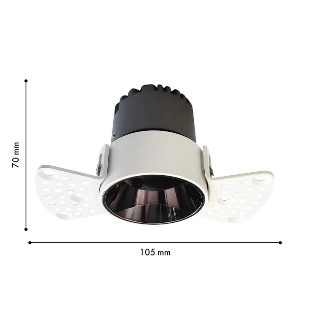 Встраиваемый светодиодный светильник Favourite Mortise 4418-1C фото 2