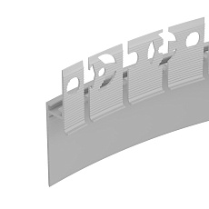 Профиль встраиваемый Arlight Plintus-Fantom-Bent-H35-Side-2000 White 043675 3