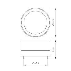 Насадка с изменяемым углом Arlight LGD-Zoomlens-R85 046754 1