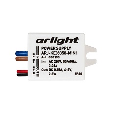 Драйвер Arlight ARJ-KE08350-Mini 4-8V 2,8W IP20 0,35A 030188 1