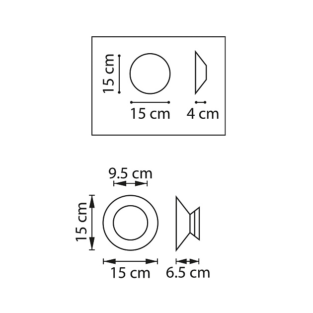 Настенный светодиодный светильник Lightstar Celesta 809103 Фото № 5