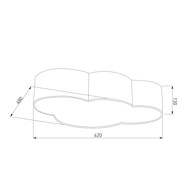 Потолочный светильник TK Lighting 3145 Cloud фото 3