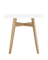 Кухонный стол Stool Group Target 80*80 бук/белый УТ000005563 1