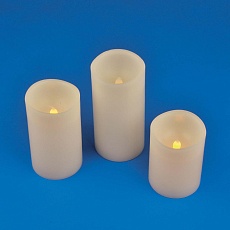 Фигурка светодиодная «Свеча» 7,5х15,1см Uniel ULD-F050 Warm White Candle Set3 UL-00007256 2