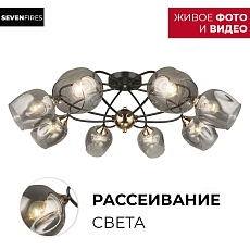 Потолочная люстра Seven Fires Klimin SF3319/8C-CF-FGD 1