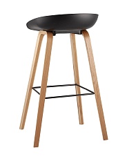 Барный стул Stool Group LIBRA черный деревян. ножки 8319 BLACK 3