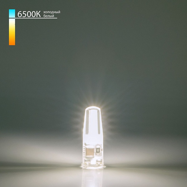 Лампа светодиодная Elektrostandard G4 3W 6500K прозрачная a055353 фото 