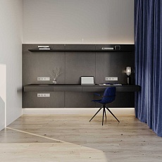 Розетка компьютерная встраиваемая Voltum S70 двойная RJ45+RJ45 кат.6, (сталь) VLS060205 2