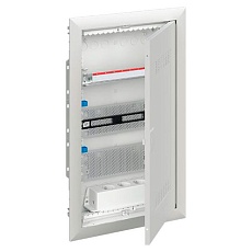 Шкаф мультимедийный с дверью с радиопрозрачной вставкой UK636MW (3 ряда) 2CPX031387R9999
