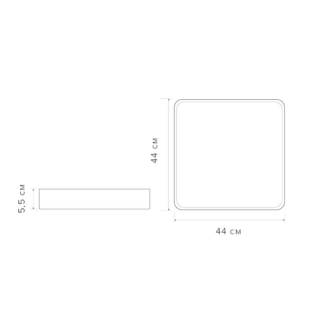 Потолочный светодиодный светильник Jazzway PPB Sсandic-S 5037397 Фото № 2