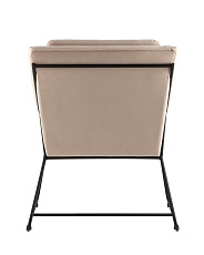 Кресло Stool Group Роланд в стиле лофт велюр бежевый vd-roland-b5 4