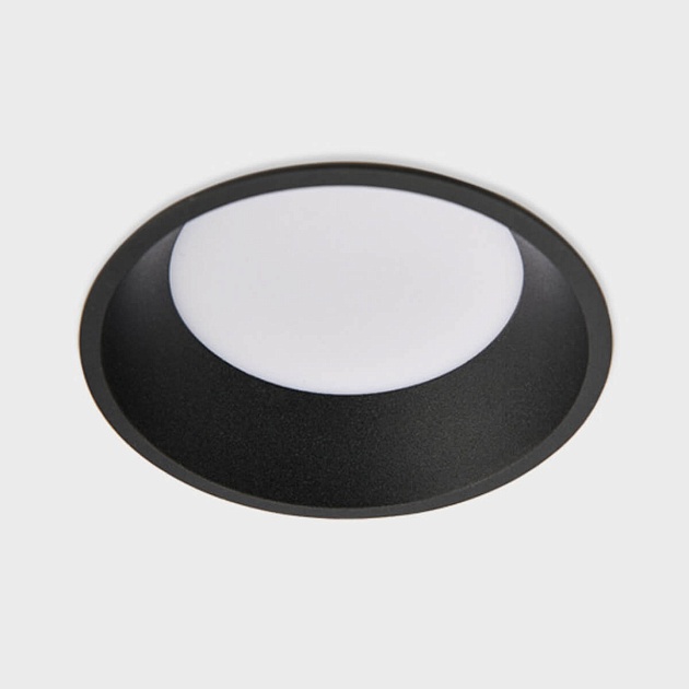 Встраиваемый светодиодный светильник Italline IT06-6013 black 4000K фото 
