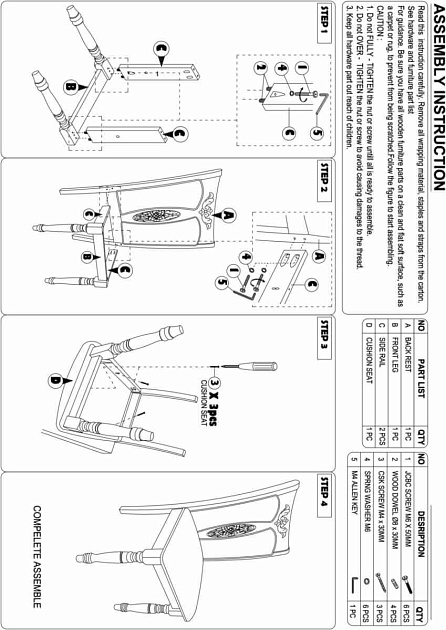 Кухонный стул Woodville Gala 11420 фото 2