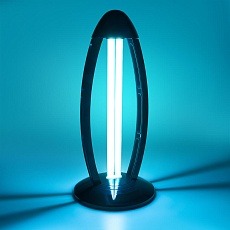 Ультрафиолетовая бактерицидная настольная лампа Elektrostandard UVL-001 чёрный a049892 1