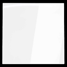 Клавиша для выключателя/переключателя одноклавишного S70 (белый глянцевый) Voltum VLS000101 1