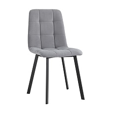 Кухонный стул Stool Group Oliver Square велюр серый fb-oliver-square-neo-25