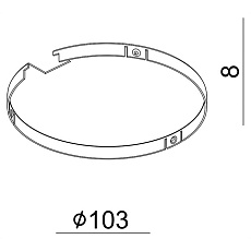 Заглушка Deko-Light Uni II Max 930395 1