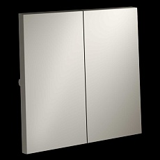 Клавиши для выключателя/переключателя двухклавишного S70 (кашемир) Voltum VLS000303